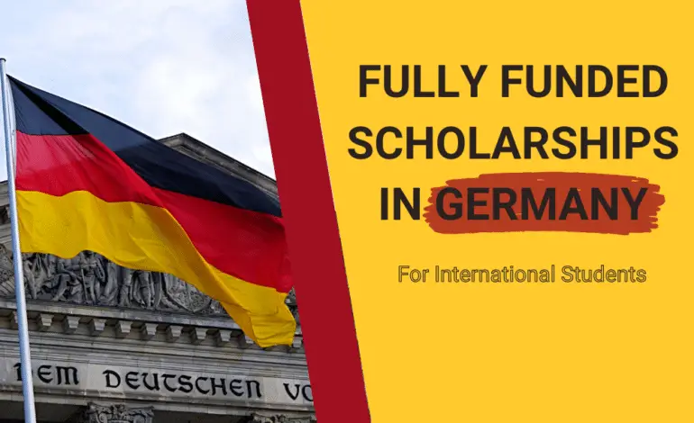 Fully Funded Scholarships in Germany for International Students 2026